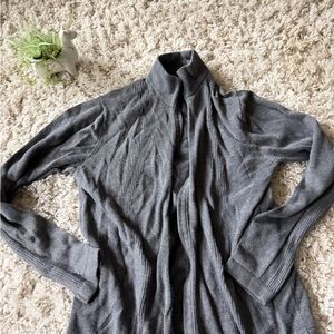 Perry Ellis Anniversary Collection Sophisticated Charcoal Knit Sweater